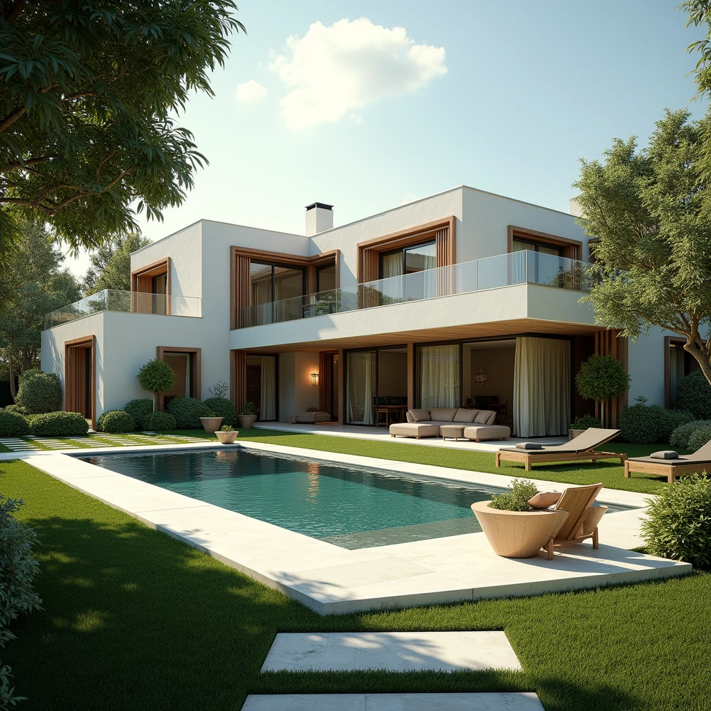 Tropical Outdoor 3D Render - Prime De Signs Surabaya