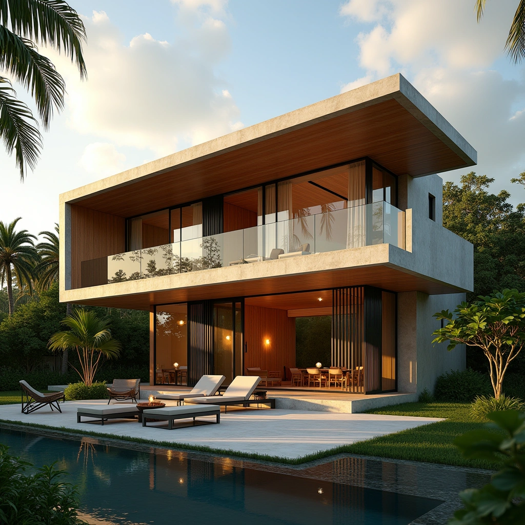 Zen Outdoor 3D Render - Prime De Signs Surabaya